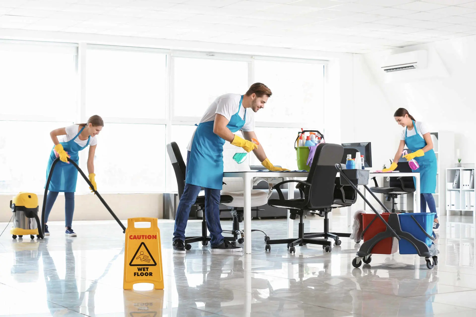 Commercial Cleaning Before and After
