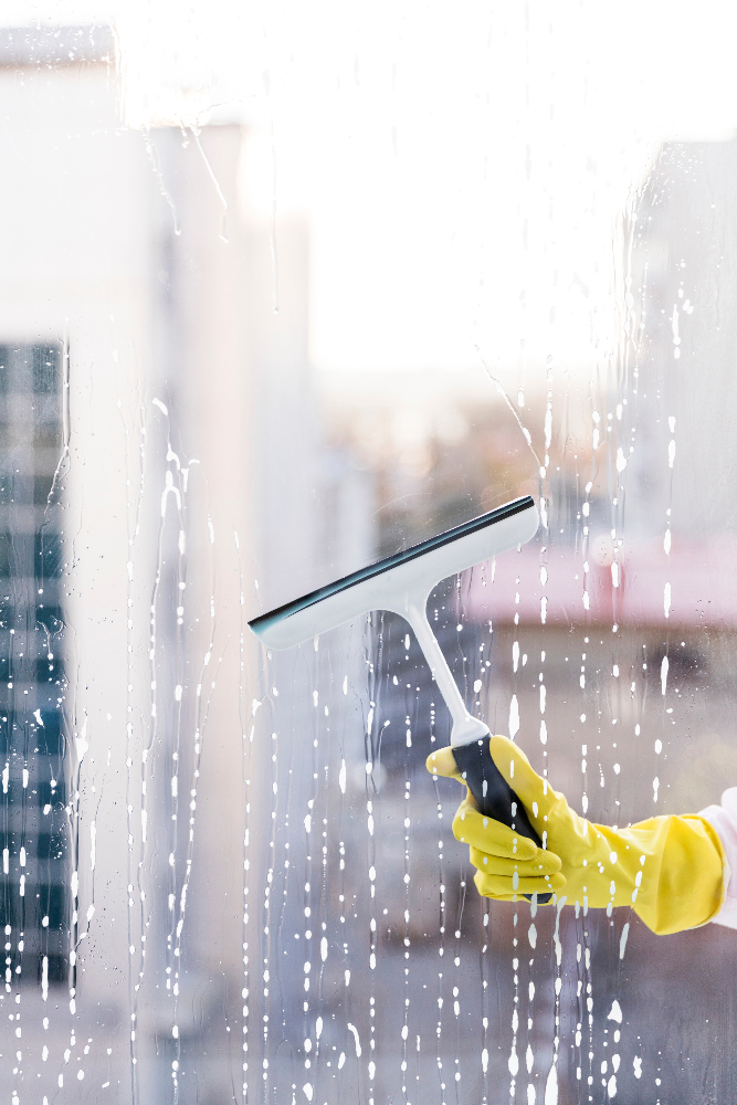 Window Cleaning Before and After